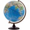 Глобус ландшафтный рельефный 32см на круглой подставке 10242Глобусный мир