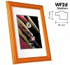 WF2d ф/рамка деревянная 30х40 (12/24)