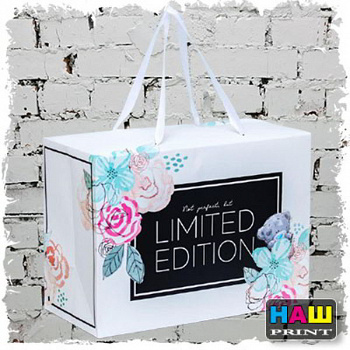 Пакет-коробка "Not perfect, but Limited Edition", Me To You, 20 x 28 x 13 см