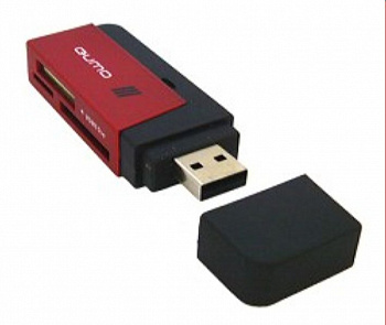 USB 2.0 Card reader All in 1 QUMO [QR-S3] Samurai