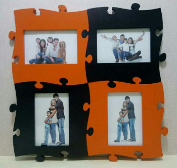 Фоторамка НАШ-print 10\15 детская "ПАЗЛ"