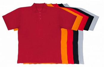 Рубашка поло муж, кор рук,хлопок бордо, XL (50)