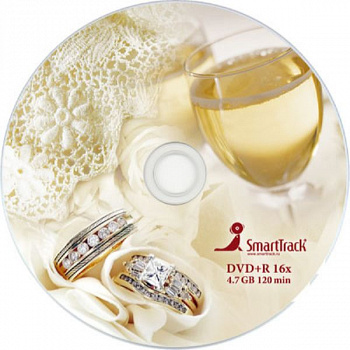SMART TRACK DVD+R 4.7 Gb 16X Свадьба SP-100/600