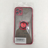 Задняя накладка FAISON для iPhone 11 Pro Max, Ring Series 2, матовая, красная, держатель под палец Задняя накладка FAISON для iPhone 11 Pro Max, Ring Series 2, матовая, красная, держатель под палец