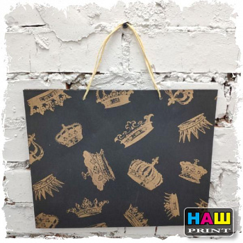 Пакет крафт "Царский", 32 х 11 х 25,5 см3502476