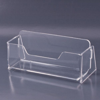 Подставка для визиток настольная BRAUBERG 95*20мм, 1 карман глубиной 32мм, 290420