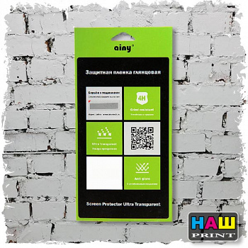 Защитная пленка AINY для iPhone 6/6S Plus (5.5) (глянцевая)