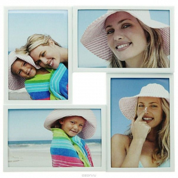 Фоторамка  Image Art 6044/4-4W, 4 в 1, 10*15, белая