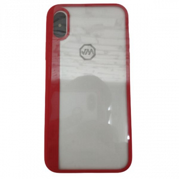 Задняя накладка JOYROOM для iPhone X/XS глянцевая, красный (JR-BP370, Phantom series)