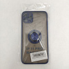 Задняя накладка FAISON для iPhone 11 Pro Max, Ring Series 2, матовая, синяя, держатель под палец Задняя накладка FAISON для iPhone 11 Pro Max, Ring Series 2, матовая, синяя, держатель под палец