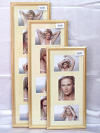 Фоторамка НАШ-print 20\45  2006A-123B   №2,5 с паспарту 3 фото