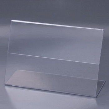 Держатели для ценников BRAUBERG, КОМПЛЕКТ 5шт., 120х80 мм, оргстекло, 290413