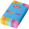 Ластик "Радуга", прямоугольный, термопластичная резина, картонный футляр, 45*26*10мм