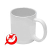Кружка белая ORCA Красный логотип для сублимации