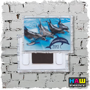 магнит прямоугольный 8*11см БЕЗ НОЖКИ