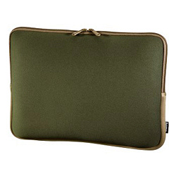 Чехол Neoprene,15.6"водооттал зел/коричневый, Hama