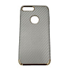 Задняя накладка WK для iPhone 7/8 Plus серебрянный, с вырезом под яблоко (Heben series, WPC-034)