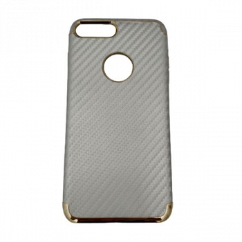 Задняя накладка WK для iPhone 7/8 Plus серебрянный, с вырезом под яблоко (Heben series, WPC-034)