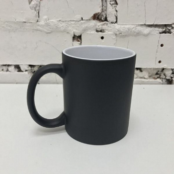 Кружка хамелион черная