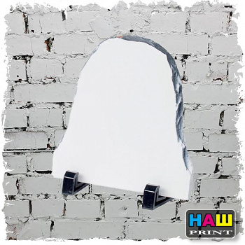 Фотокамень SH01 Полукруг, 15х15см для сублимации