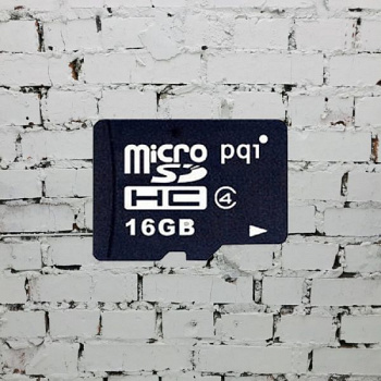 Карта памяти Micro SD 16Gb класс 10 PQI