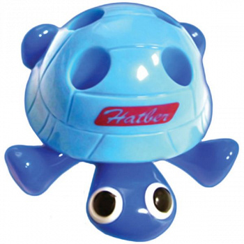 Точилка пластиковая "Черепашка", 1 отверстие, контейнер