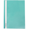 Папка-скоросшиватель пластик. А4, 180мкм, бирюзовая с прозр. верхом BERLINGO