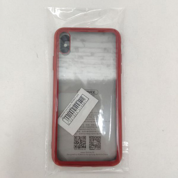 Задняя накладка REMAX для iPhone XS MAX, Crysden, глянцевая, красный