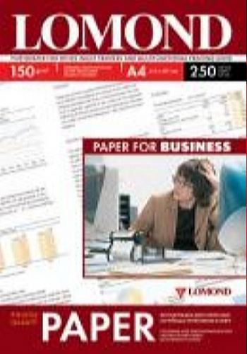LOMOND 150 г/м2 односторонняя глянцевая  A4\ 250л 0102133
