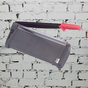 Резак сабельный, пласт база, м  7 листов, А4,KW-tr 13300