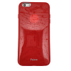 Силиконовый чехол FAISON для iPhone 6/6S Plus (5.5), Diamond, глянцевый, красный