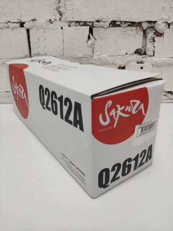 Картридж SAKURA Q2612A/FX-9/FX-10 для HP LaserJet 1010/1012/1015/1018/1020/1022/3015/3020/3030/3050/3052/3055/M1319f/M1005,CANON IC MF4010/4012/4018/4