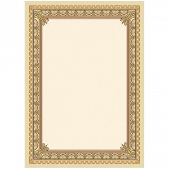 Бланк для грамот, дипломов, сетрификатов А4, мелованный картон 6535