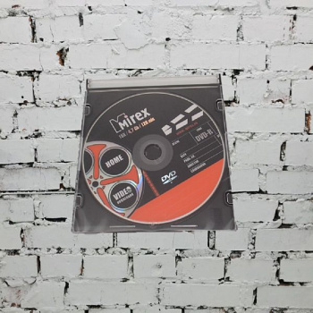 MIREX DVD-R 4.7Gb 16x  1шт СЛИМ БОКС 