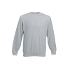 Свитшот мужской СЕРЫЙ меланж, футер 280 гр., р.54 (2XL) для сублимации