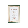 Рамка IA-certif/p 21x30 (6009-8/S)цв. зеленый(12/2
