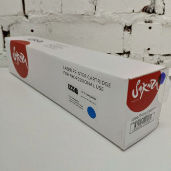 Картридж SAKURA CF351A для HP MFP M176/M177, синий, 1000 к., SACF351A