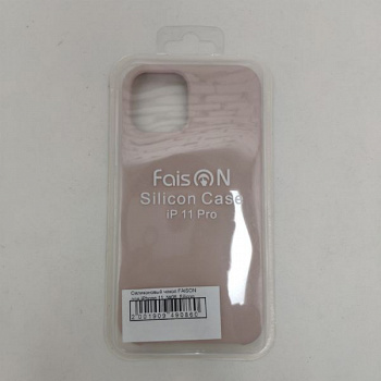 Силиконовый чехол FAISON для iPhone 11, №06, Silicon Case, матовый, лиловый