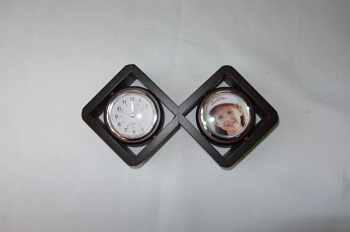 128511 Композиция "Время" (с фоторамкой (5х5 см), L 22 см)