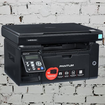 Pantum M6500 (МФУ, лазерное, монохромное, копир/принтер/сканер (цвет 24 бит), 22 стр/мин, 1200 x 1200 dpi, 128Мб RAM, лоток 150 стр, USB, черный корпу