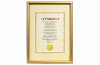 Рамка MPA-certif/p 21/29.7 Lille/Злт. Мет. (5589-A