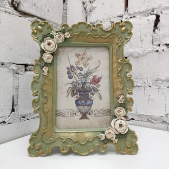 ФОТОРАМКА 17*2*21 СМ НА 1 ФОТО 10*15 СМ (КОР=24ШТ.)504-173