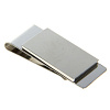 Зажим для денег металл Прямоугольник серебристый 122598