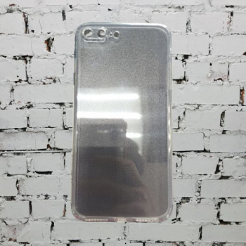 Силиконовый чехол FAISON для iPhone 7/8 Plus, Light, тонкий, прозрачный, глянцевый