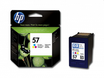 HP № 57 Трехцветный картридж