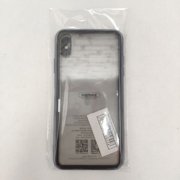 Задняя накладка REMAX для iPhone XS MAX, Crysden, глянцевая, чёрный