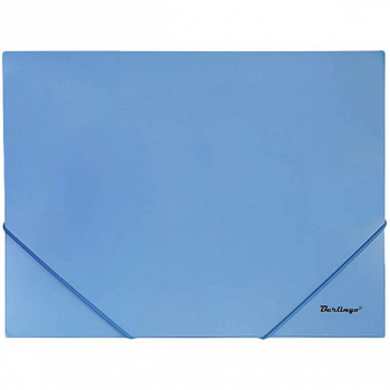 Папка на резинке "Standard" А4, 500мкм, синяя MB2325 BERLINGO_